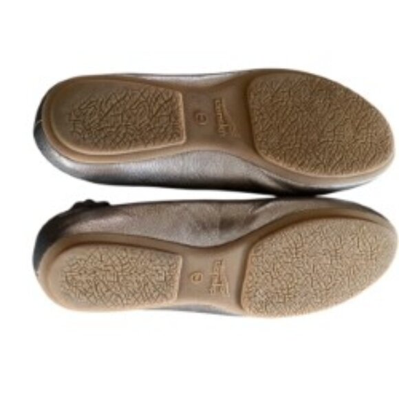 Dansko Mollie Pewter Metallic Ballet Flats 39.5 - Picture 6 of 7
